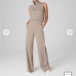NWT SPANX Mockneck Jumpsuit